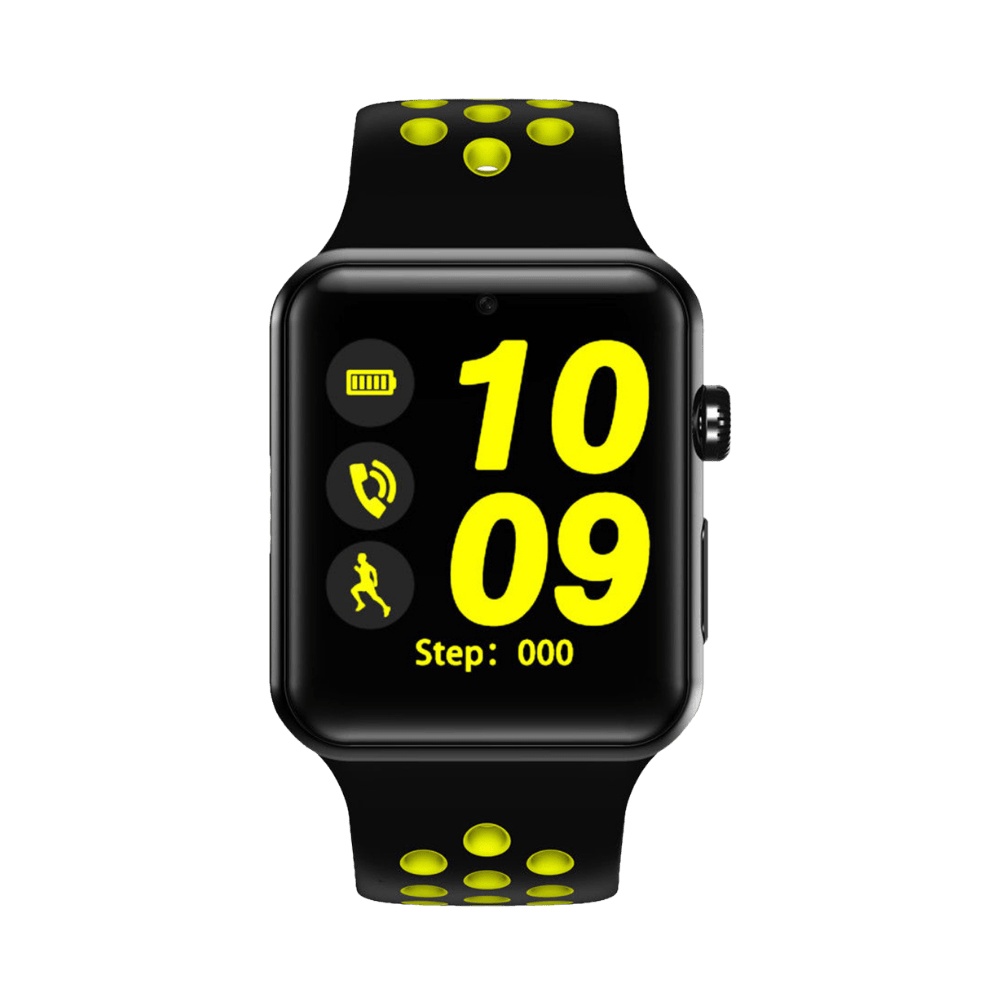 Star Exclusive Black Smartwatch & Black Green Sport Star